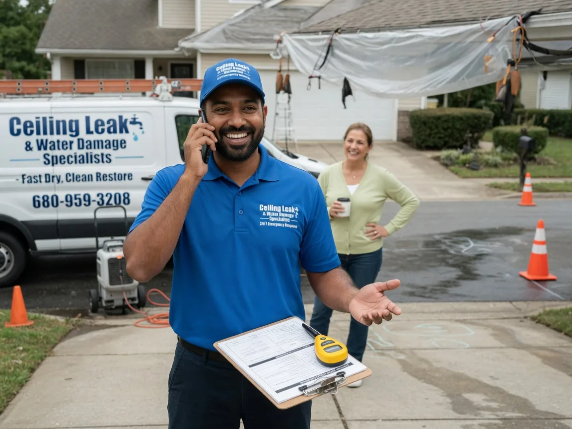 Ceiling Leak Cleanup Kasilof, AK FAQs